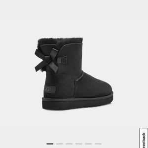 UGG Mini Bailey Bow II Boot - Black